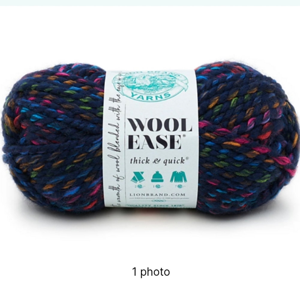 NWT Bundle Of 12. Skeins Lion Brand Wool-Ease Thick & Quick Yarn